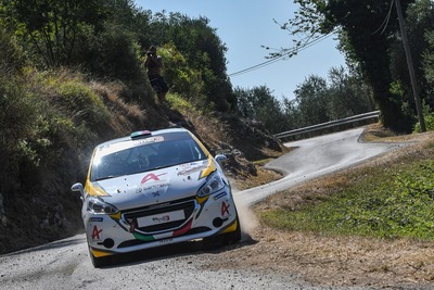 Alessio DAlessandro al Rally di Casciana Terme da leader